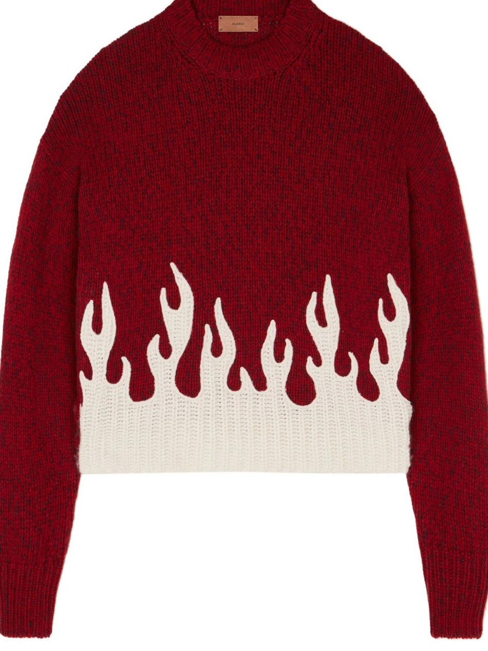 Cheap blend jumper Alanui crew-neck wool-cashmere Women 0323